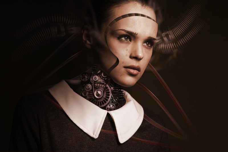 Future Dystopian Robot